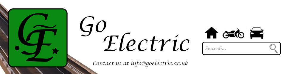 Web banner for "Go Electric" to use as the banner for their website