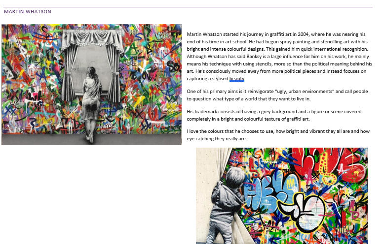 And some others who utilised bright colours